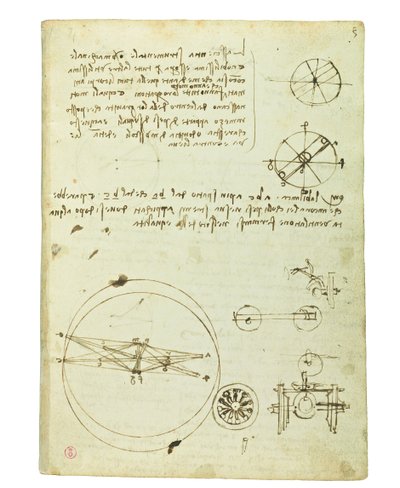 Codex on the Flight of Birds, Folio 3 Recto by Leonardo da Vinci